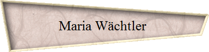 Maria W�chtler 
